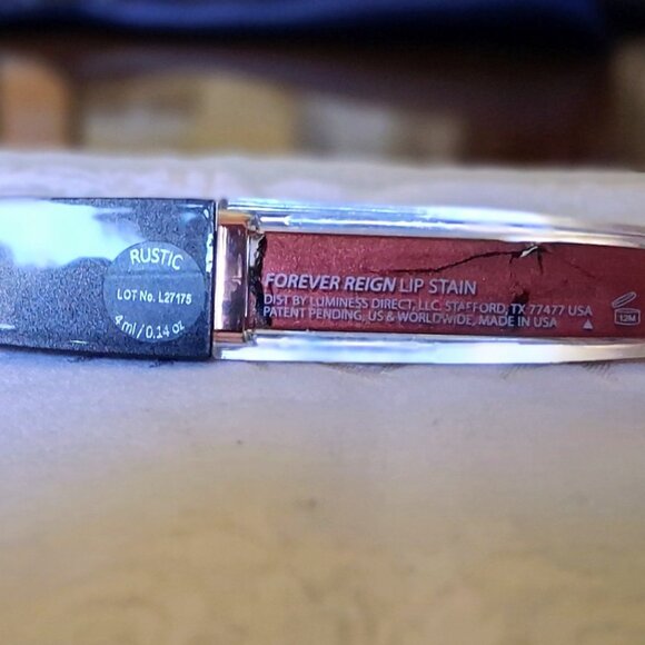 New Luminess Forever Reign Lip Stain RUSTIC - Picture 4 of 4